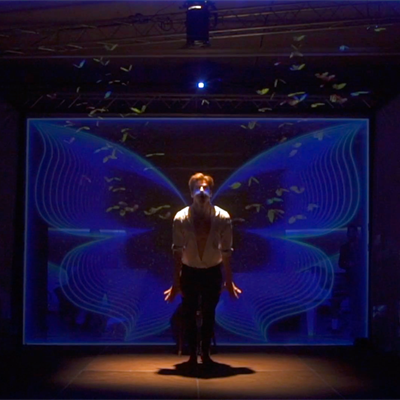Hologram Dance Room